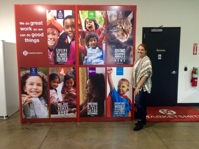 marketsmithinc's tweet photo. Our newest employee, Amanda, Junior Art Director, with her first piece of work as an MSI employee! #WinningatMarketsmith #AgencyLife https://t.co/je5YrLuysm