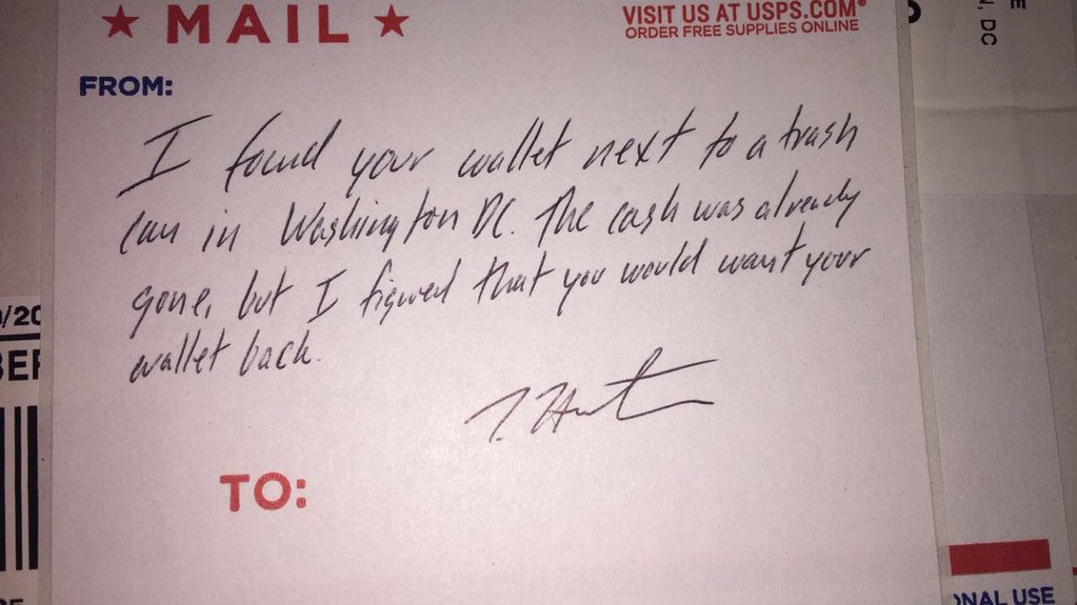 Just in case you started to think good people didn't exist anymore...