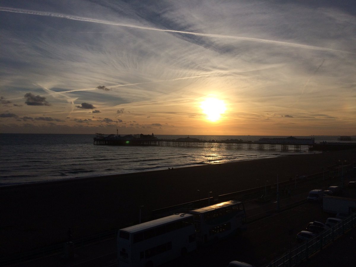 Visited our friends <a href="/OVESCO/">OVESCO</a> in Lewes last week. Got to see starling murmurations at sunset over Brighton Pier too.