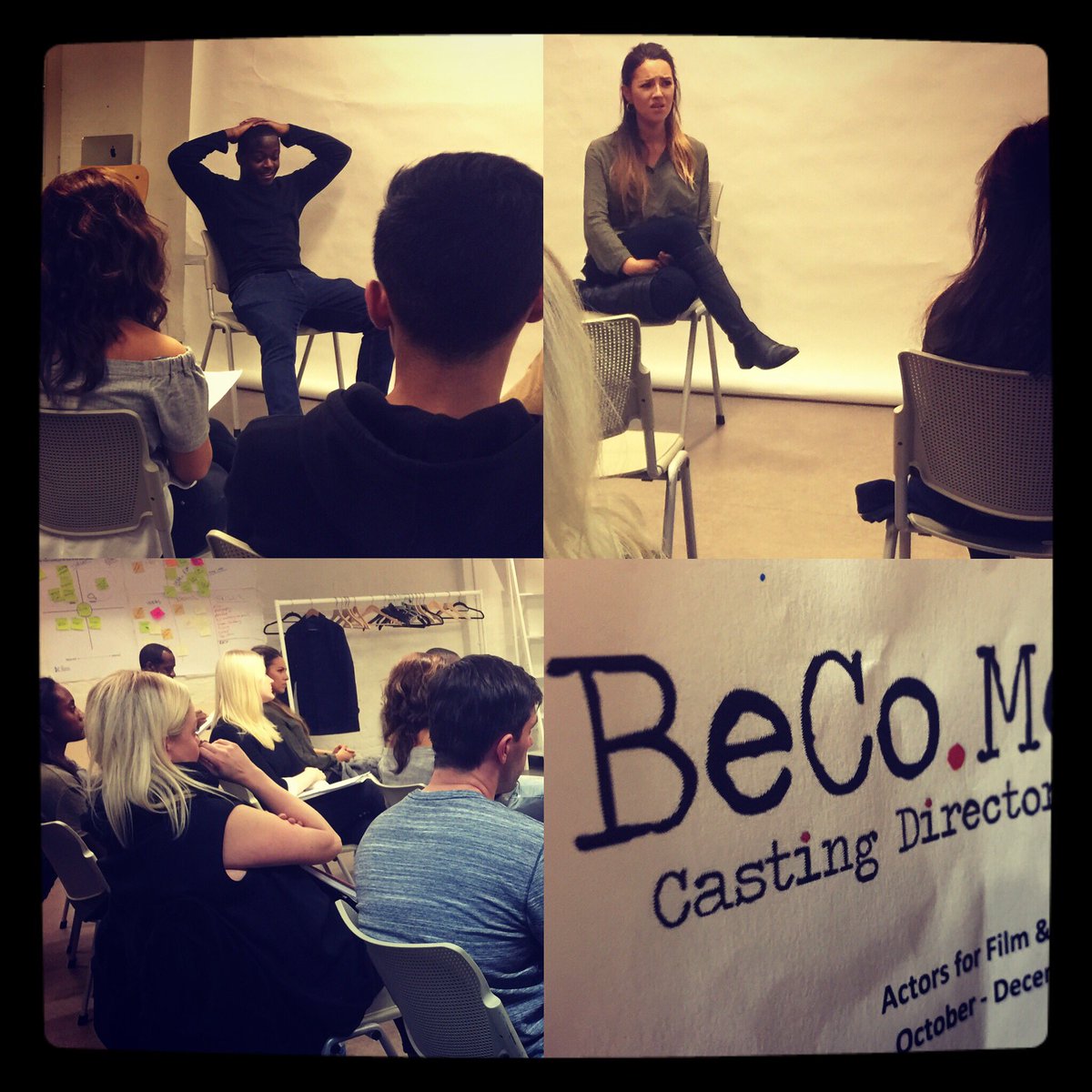 BeCoMeCast's tweet photo. Proud as a Muhammad Ali punch of ALL on the https://t.co/aJ40TypXYB & @G7Women Actors' Course ... TOP work on #MonologueWeek #Working4Actors https://t.co/DEXnanrs3N