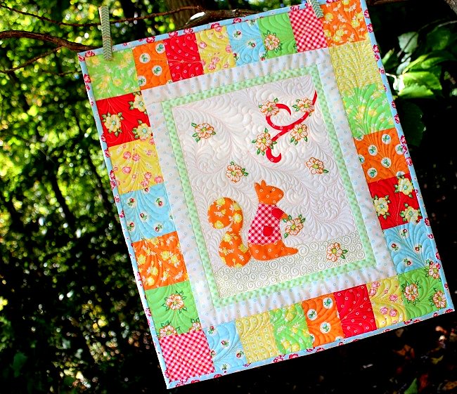 aurifil's tweet photo. A beautiful mini quilt created by Wendy Sheppard of #IvorySpring for the #FirstBlushBlogHop for @windhamfabrics! https://t.co/vUw4ZPPwxn https://t.co/1uQTSRDaGC