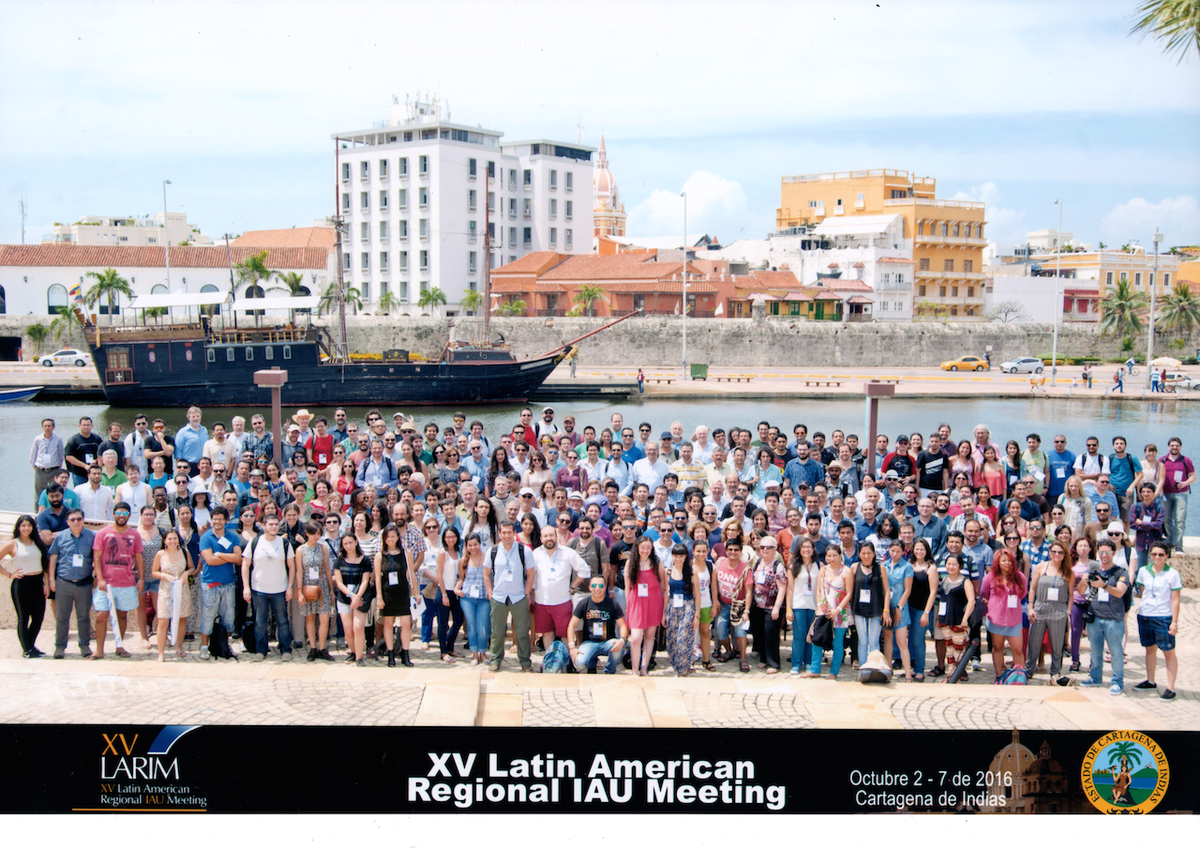 halleyUIS's tweet photo. Escuela de Física de la Universidad Industrial de Santander presente en la XV Latin American Regional IAU Meeting #LARIM2016 @UISenlinea https://t.co/tc9znT34uh
