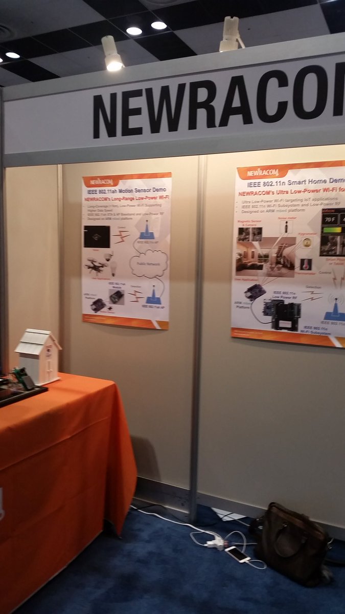 Newracom's tweet image. Team arrived for setting up #WiFi #ARMmbed demo at #ARMTechCon. Visit booth #909