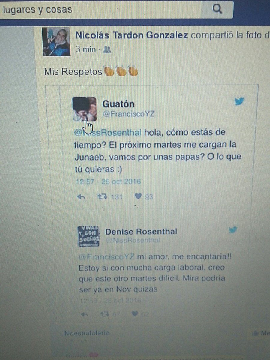estefaniagvi's tweet photo. @NissRosenthal @FranciscoYZ    me hicieron la tarde jajaja saludineees desde la serena 🙌✌ https://t.co/iGt3fcIVuE