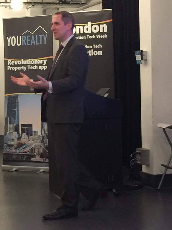 TheYouRealty's tweet image. Alex Lubbock of the Cabinet Office delivered the keynote address at London #Construction #Tech Week's reception yesterday at #Google Campus.