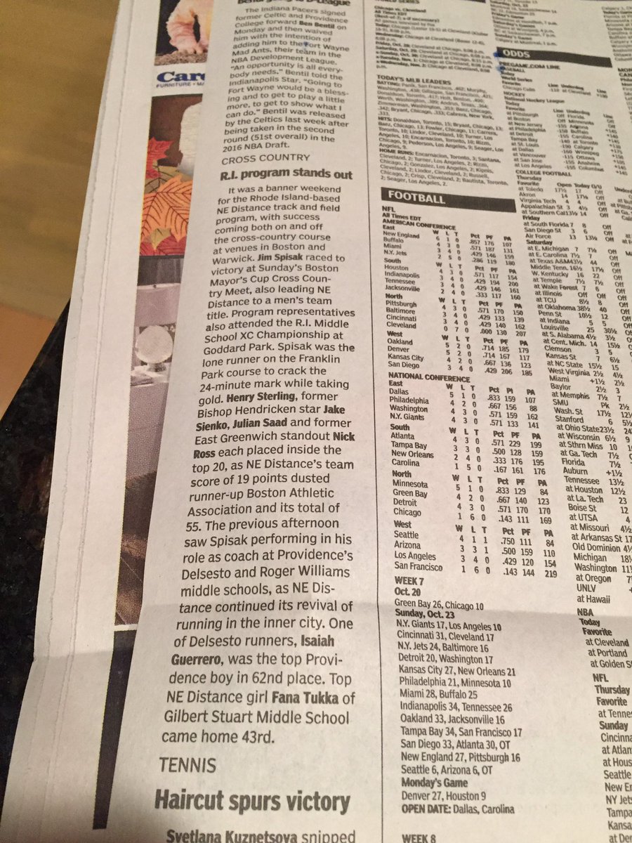 NEDistance's tweet photo. Hey! We're in the print version of the @projo too! #famousxc #runningcommunity #weekenddouble https://t.co/vgA1pq3Mer