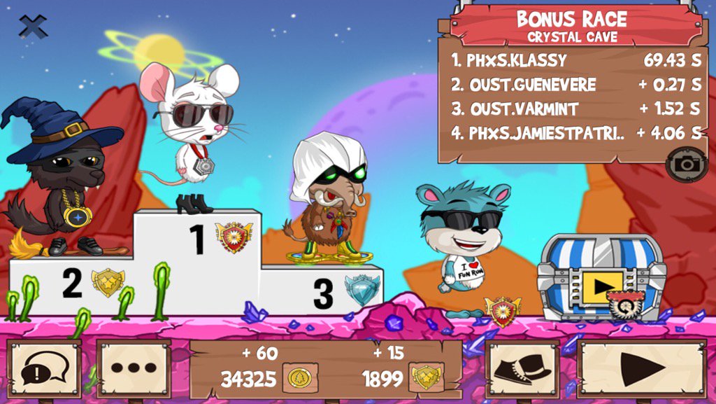 Oust_Guenevere's tweet photo. Having a blast @ #funrun2 #klassy #varmint #JamieStPatrick https://t.co/q8XogdC5vV