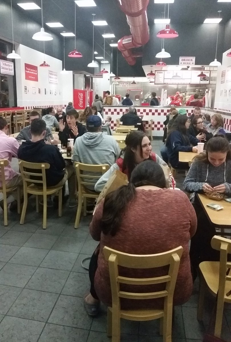 Come join the SkillsUSA team <a href="/coventrycareer/">Regional Career & Technical Center</a>  @ five guys Warwick. We're here til 8