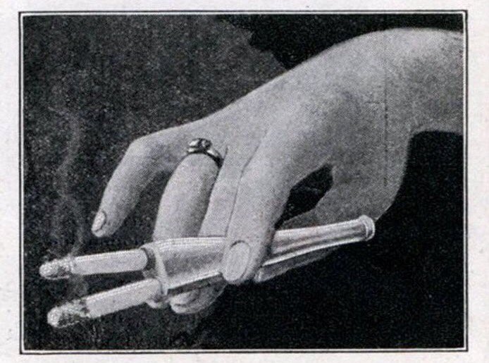 double-barrelled dart