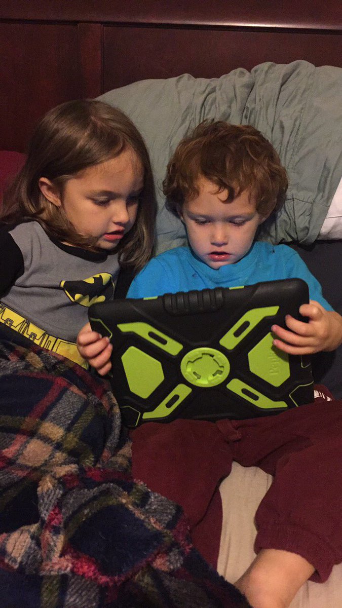 AbGreer's tweet photo. Letting them watch more of the #HamiltonDocPBS tonight - raising nerds! @PBS @HamiltonMusical #AsCloseAsTheyllGet https://t.co/Dx0oTciCAa