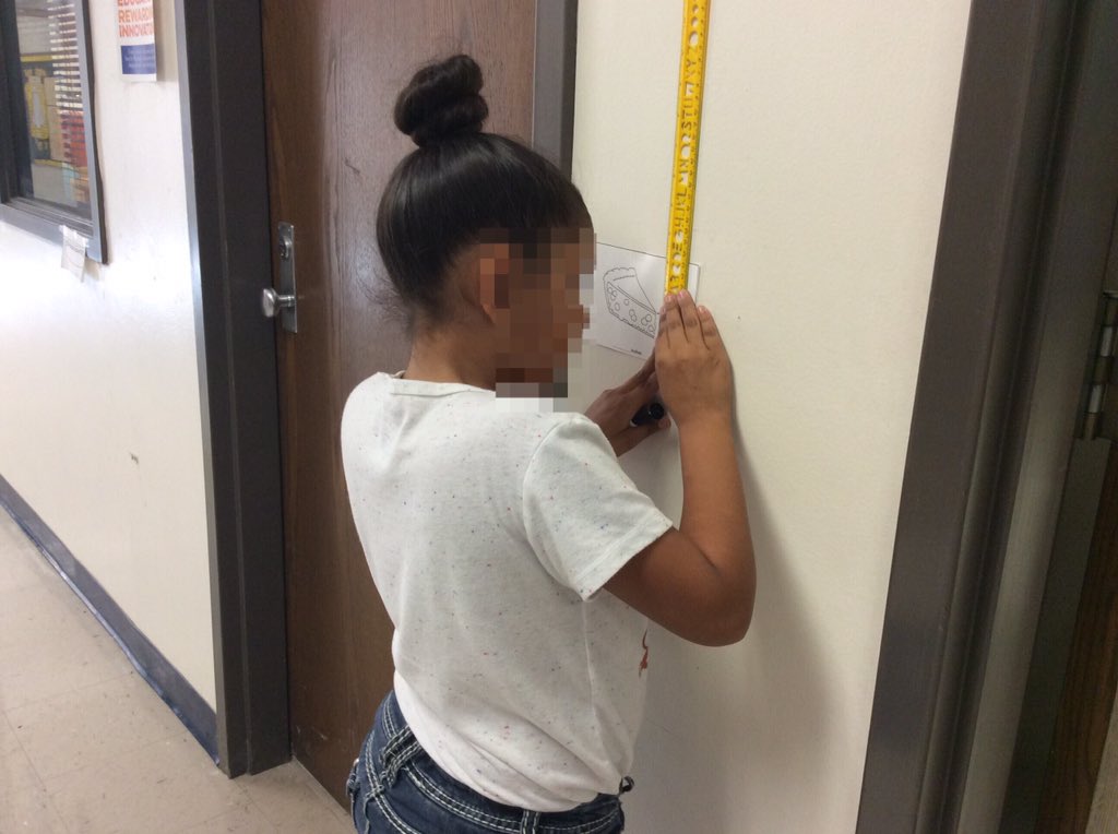 MedlockHeather's tweet photo. Our ruler relay is underway! @istationed @gisd_iteam #measurementMonday followed by #lowtechtuesday. https://t.co/RUnvf1Cb2h