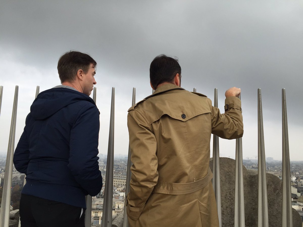 hongyanpi's tweet photo. Accompagne Mr Darren Parks visite le future Olympique village et le site de badminton pour @Paris2024. @FFBaD https://t.co/Gz39E85U4n