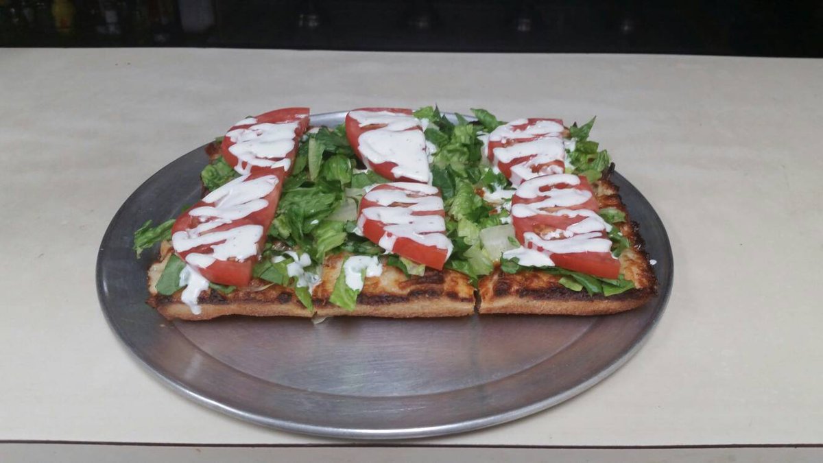 OrleansMC's tweet photo. Half off pizza night! https://t.co/odLyAya0Rh