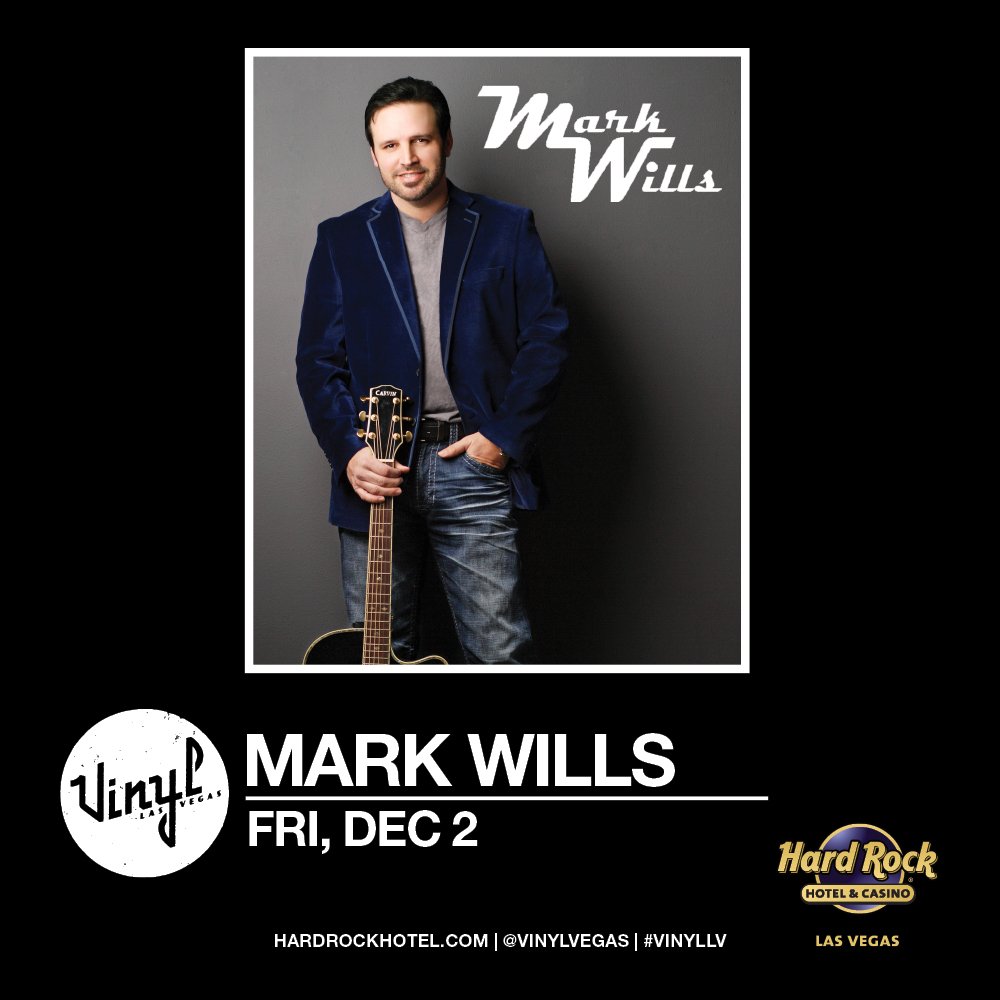 VinylVegas's tweet photo. #JustAnnounced and #OnSale now: @markwills  Saturday, Dec 3 at #vinyllv. https://t.co/gnB2KAP22K #NFRweek #vegas #country @LasVegasNFR https://t.co/meCG9QHrwc