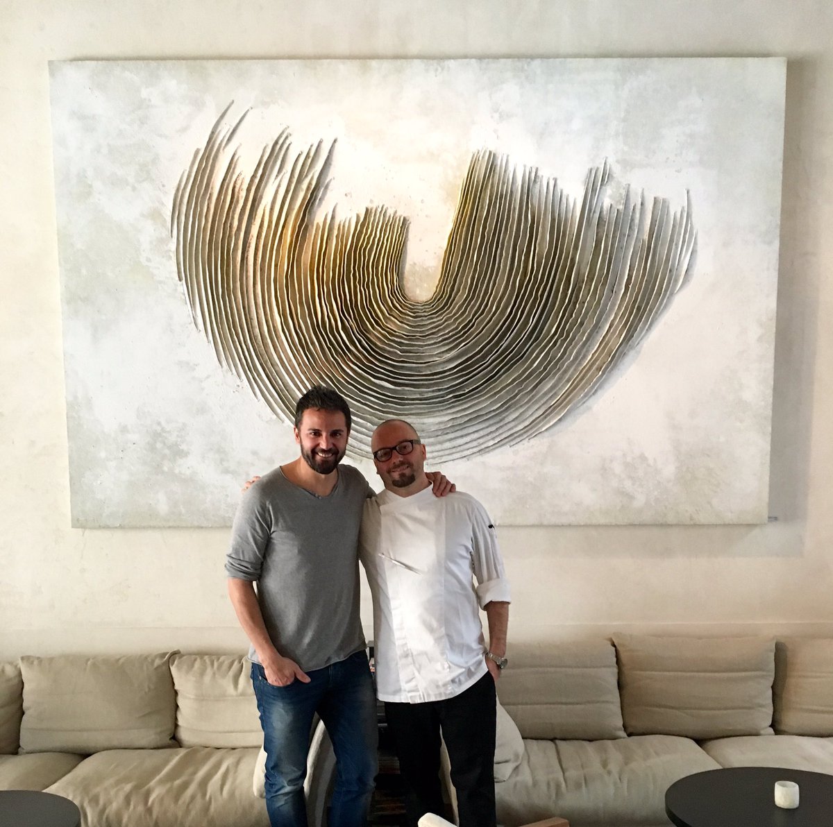 Sim0nAP's tweet image. Visita de lujo de @santitaura vaya crack!!!