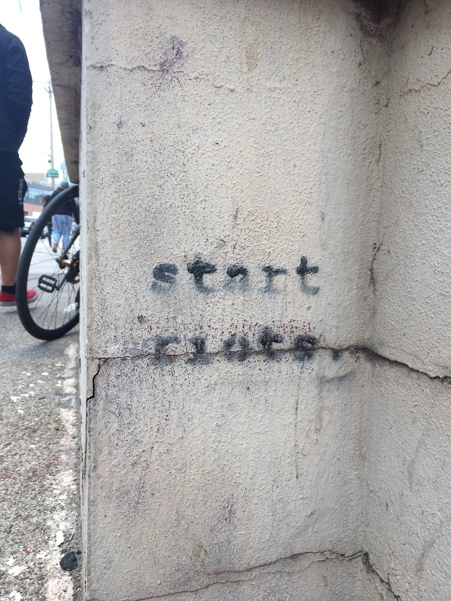 dbackhus's tweet photo. Saw this in Philly today and it reminded me that as an entrepreneur we're always pushing the limits and starting riots. https://t.co/ESXxAiQr8e