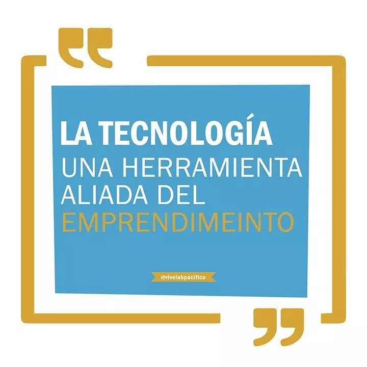 Sabías que la #tecnología le permite a los #emprendedores ser más multifucionales, atender sus negocios en cualquier lugar y momento.
