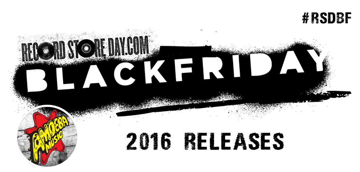 amoebamusic's tweet photo. The list of @recordstoreday Black Friday titles was just released! Available 11/25 at Amoeba. Download .pdf: https://t.co/zrhHnoAjVk #RSDBF https://t.co/J5ArUcV2Tz