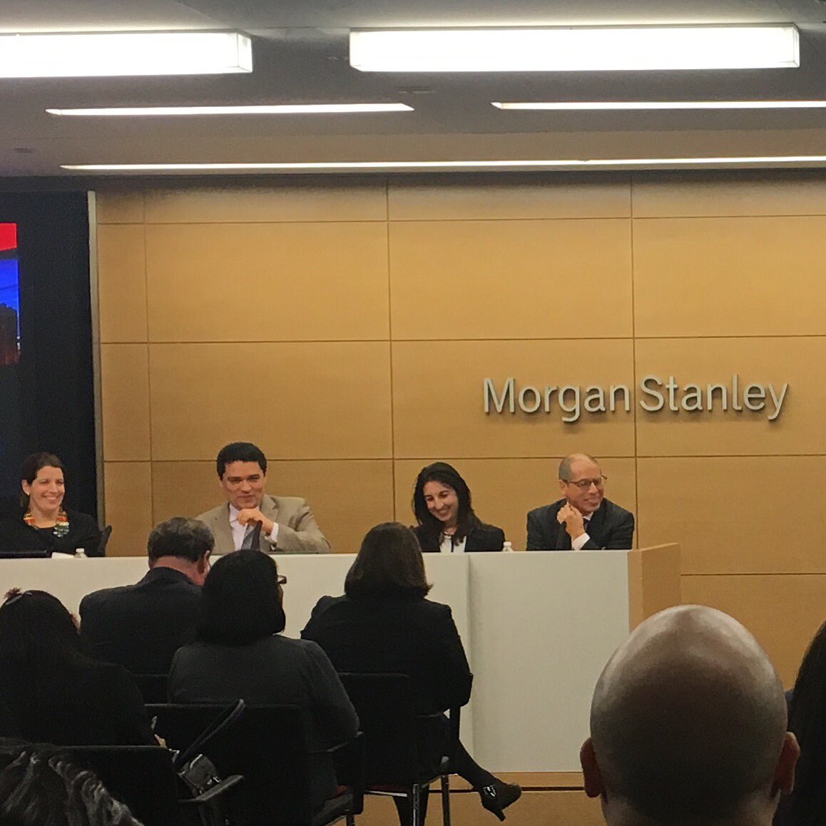 ALPFA_NY's tweet photo. Our TURFS event guest speakers sharing a laugh at tonight's event! #ALPFANY https://t.co/IAfWFoPIQZ