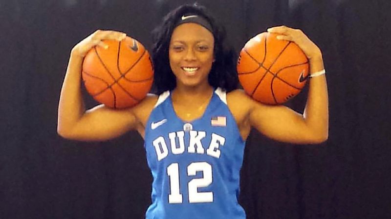 NYcoach's tweet photo. @Duke_WBB  having STRONG  2017 class

NC PG Mikayla Boykin
MO Madison Treece
CA Wing @jaydaadams42 

&amp; NOW Elite 6'4" TX  @jadeswilliams25 https://t.co/q92f2sbin6
