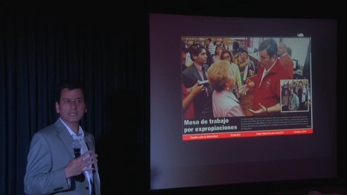 La mofa que hizo el The Clinic a Pablo Allard para la reconstrucción y como la enfrentó. Sigue el streaming tedx.udd.cl