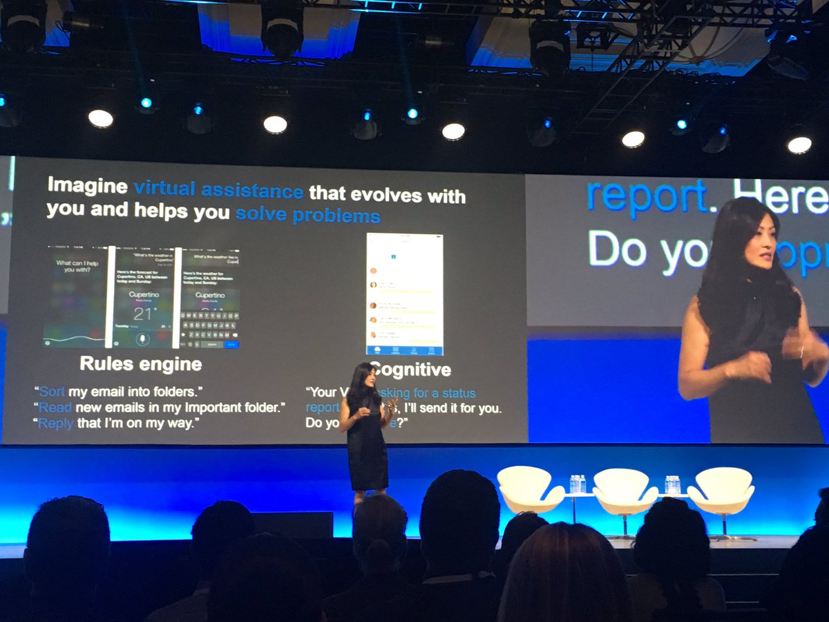 JackieBrabyn's tweet image. Imagine virtual assistance that evolves w/ u &amp;amp; helps u solve problems! @Inhicho explains how vision 4 #WatsonWork makes it possible #IBMWoW
