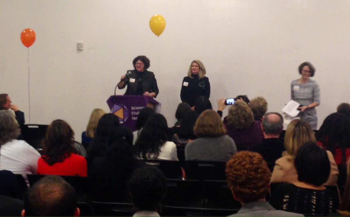 DailyGC's tweet photo. Celebrating #GirlsInStem & honorees @DianeHessan @WomenInno &
@AMnookin @SCFG #ScienceClubForGirls #Catalyst9 @DistrictHall https://t.co/jR8dxwly48