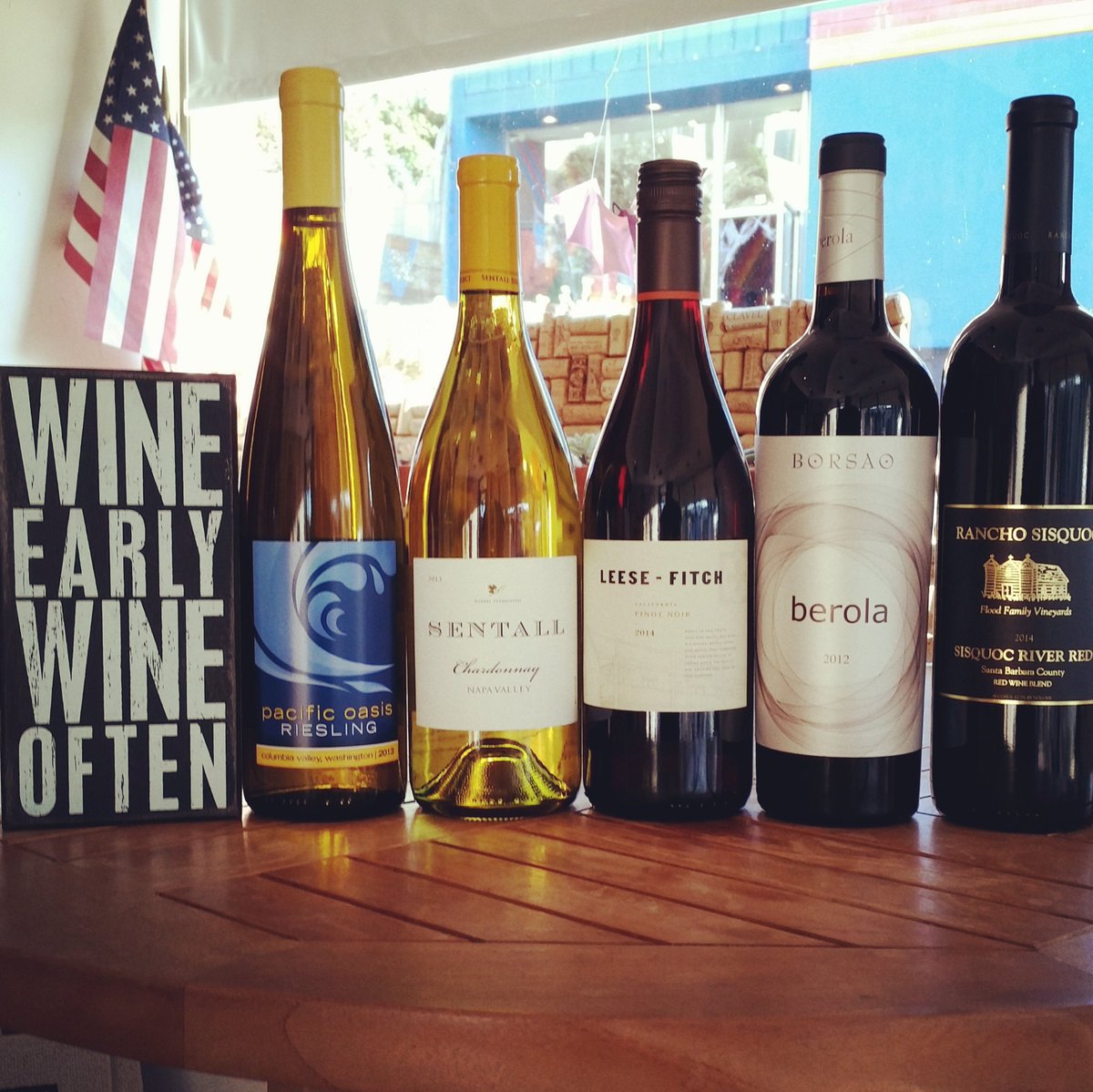 BacchusWineMB's tweet photo. #winetasting in #manhattanbeach #pacificoasis #sentall @LeeseFitchWines @BorsaoBodegas @RanchoSisquoc $10/tasting discounts apply https://t.co/HwQhVB7zk3
