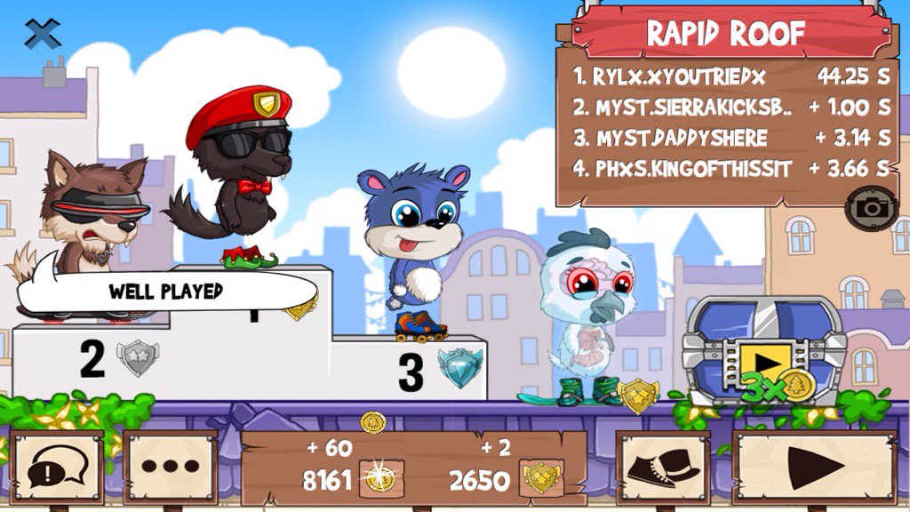 JaDayKing's tweet photo. All those guys just got washed #funrun2 #sierrakicksbutt #DADDYSHERE #kingofthissit https://t.co/bb9P5LUhR2