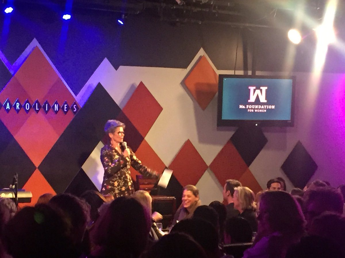 kateclinton's tweet photo. RT @msfoundation: .@kateclinton on #Election2016: "When they go low, I want to get high." #MsRevolution #ImWithMs https://t.co/GrWGN6OcgJ