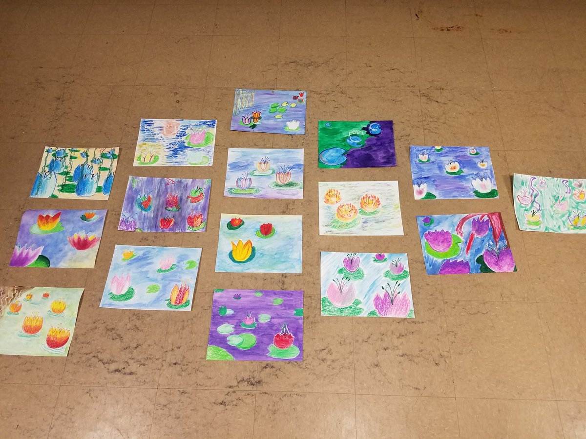 Adult paint night here at the library!