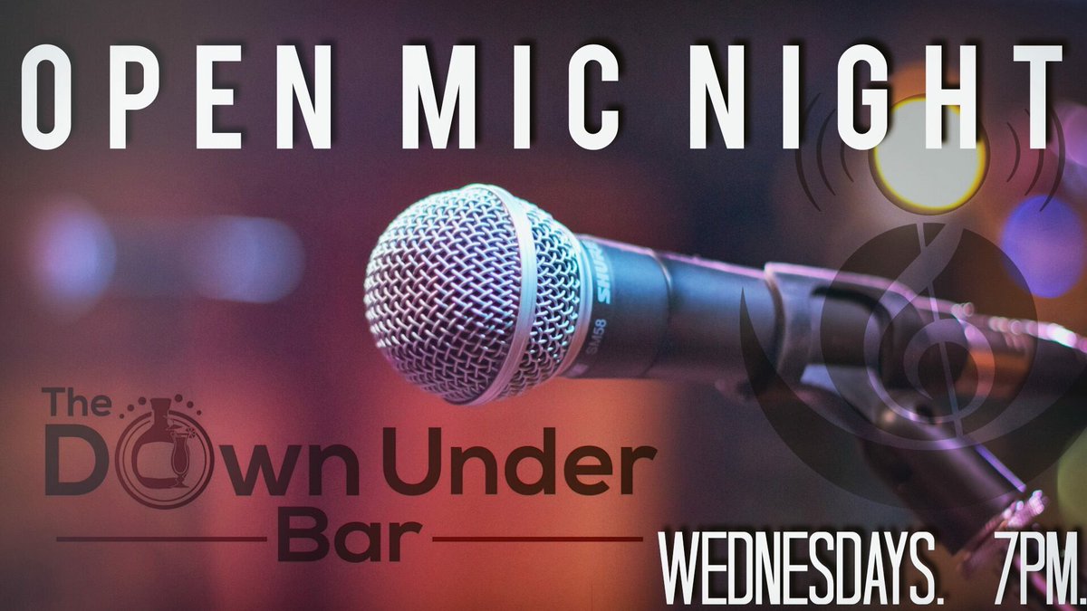 #Destin #OpenMicNight every week at the #DownUnderBar 🎶🎶 #livemusic #localmusic #talent #musicians