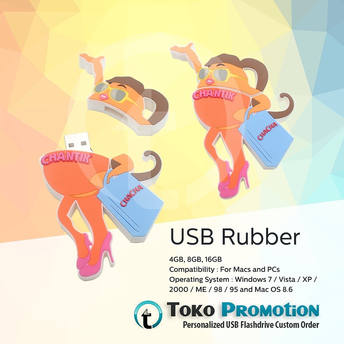 tokopromotion2's tweet photo. Ayo jadikan flash disk lucu ini sebagai teman komputer/laptop kamu! Mau?
#customflasdisk #TokoPromotion #flashdisk https://t.co/xSD21sivtR