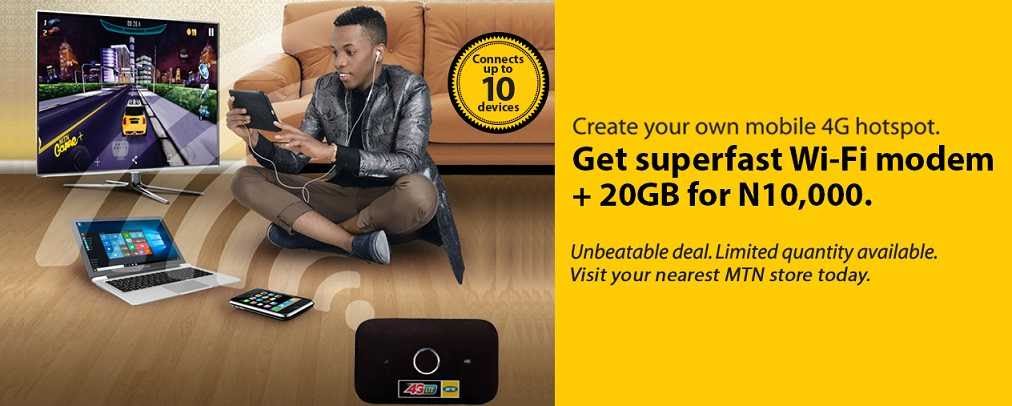 islamic_01's tweet image. Buy MTN 4G Mifi (WiFi Modem) With Free 20gb Data And Pride: Well,.You can get MTN 4G MIFI Wifi Modem… dlvr.it/MX2zf6 #Freebrowsing
