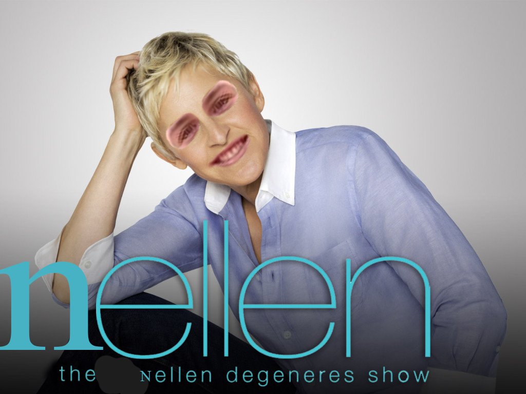 2fuggindoods's tweet photo. Watch the Nellen Show! Week nights at 7:00. #Ellen #EllenDeGeneres #Nellen @TheEllenShow https://t.co/RlsmPfxu1h