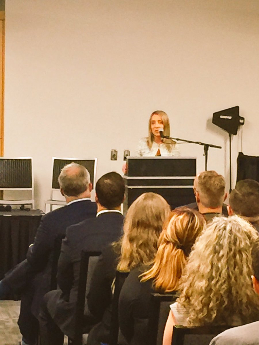 bmobonner's tweet photo. Sandra Corelli opens up our 2nd Annual Career Fair in Kelowna.Our greatest strength is our people. #potentialintoperformance @SandraCorelli https://t.co/3wLv49AQwh