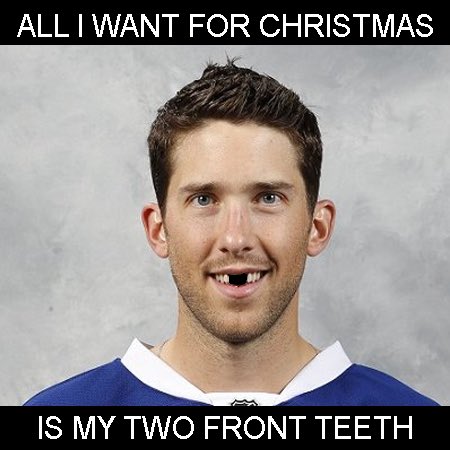 I feel bad for <a href="/Benbishop30/">Ben Bishop</a> but I had to make this. #goalie <a href="/MapleLeafs/">Toronto Maple Leafs</a> <a href="/TBLightning/">Tampa Bay Lightning</a> #christmas2016