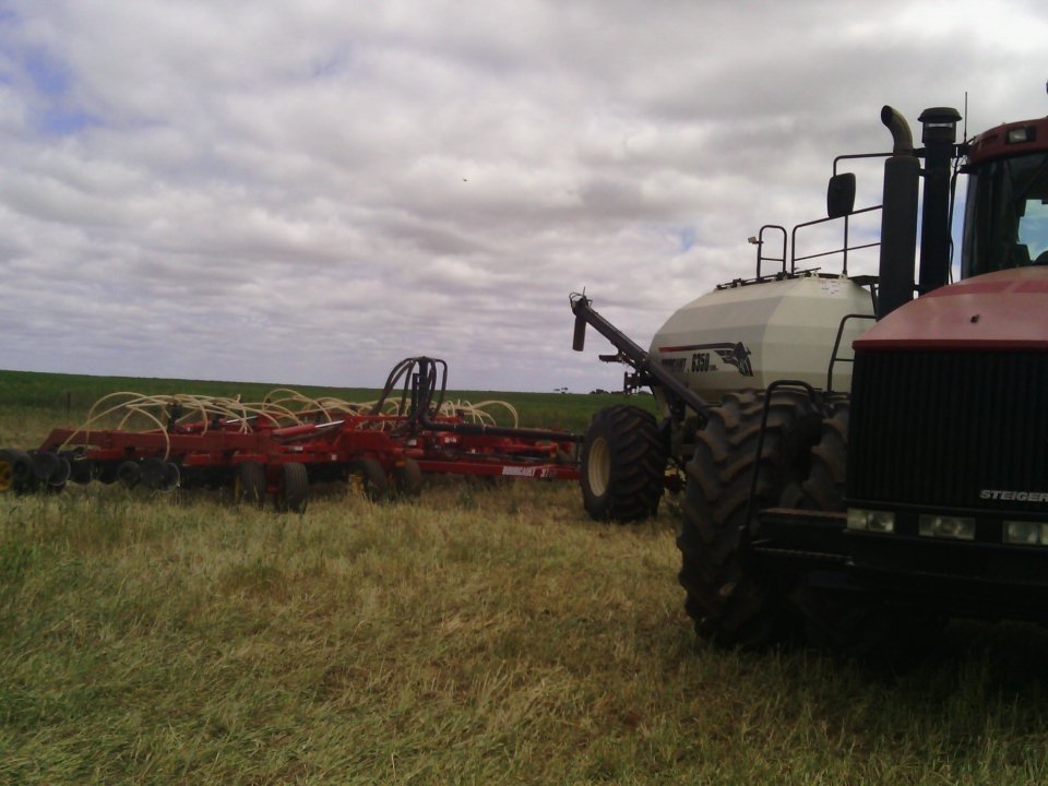 I can't remember if it's seeding or if is harvest #summercrop16