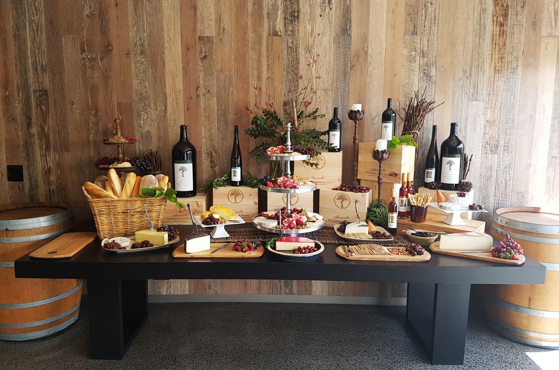 HowardParkWines's tweet photo. Our cheese table was a huge hit at the International Pinot Noir Tasting & Lunch with delicious cheeses from Italy, France & Australia #IPT16 https://t.co/MSlEivpVQv