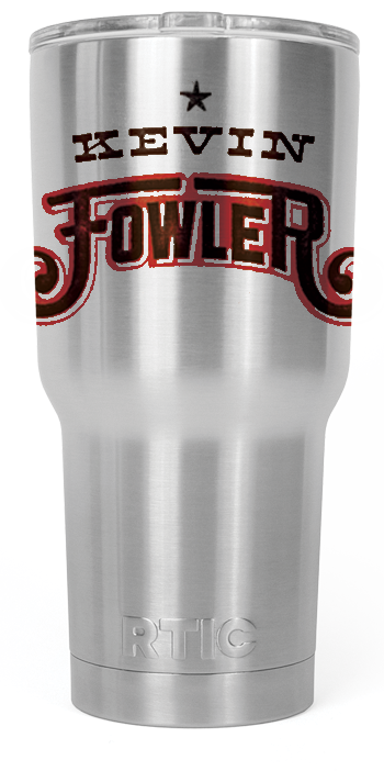 Hey Y'all! RT to Win a custom Kevin Fowler 30oz. RTic Tumbler to help celebrate the new album "Coming to a Honky Tonk Near You."