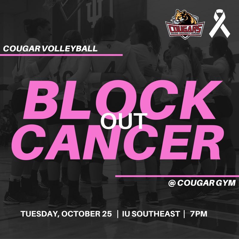 Heidelberg_AD's tweet photo. Thank you @IUKStudentLife for support of #blockoutbreastcancer @IUKAthletics @IUKVB https://t.co/7UBam8ggZY
