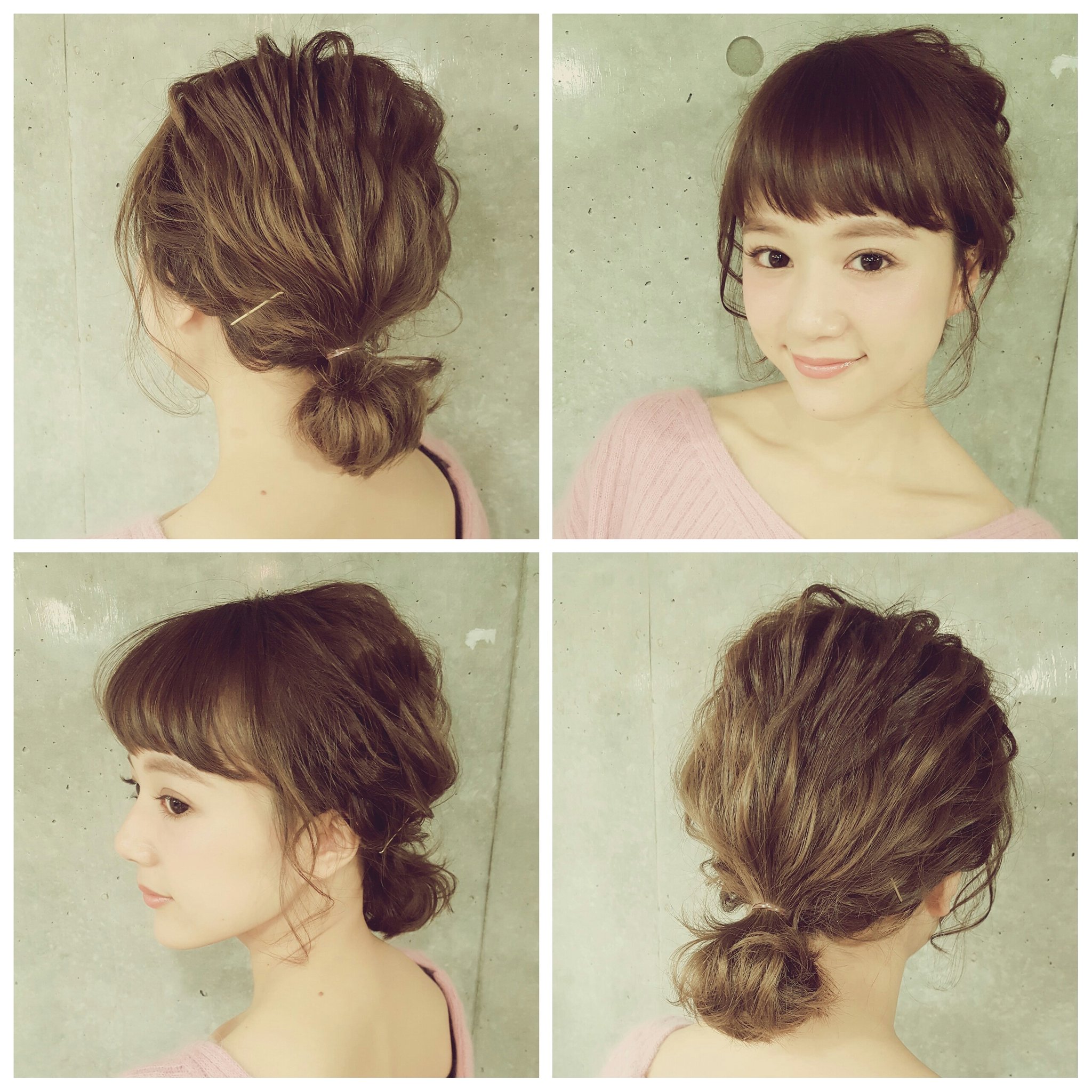 טוויטר 表参道fons アートデザイナーrika בטוויטר ボブアレンジ 波ウェーブにして結ぶだけの簡単アレンジ 金ピンでおしゃれに 銀座四丁目 シェルハアレンジ シェルハ 一つ結び 簡単ヘアアレンジ カジュアル ヘアセット ヘアアレンジ 金ピン