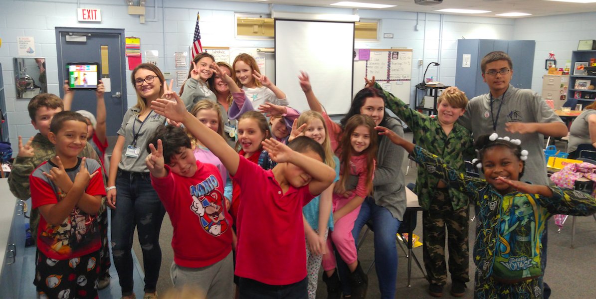 Count the smiles in these pictures!! Great day for the RRHS New Teacher Academy and Hudson Elementary School!! <a href="/pascoschools/">Pasco County Schools</a> <a href="/rrhsknights/">River Ridge Knights</a>