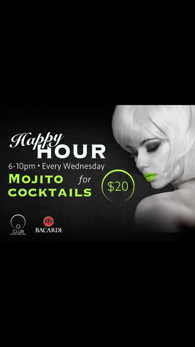 oclubnlounge's tweet photo. Who says summer has ended?! 
Every Wednesday Mojito cocktails $20
Try our 5 extraordinary Mojitos
And enjoy special price for special drinks https://t.co/n5dqEtYonn