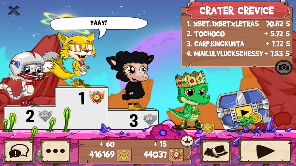 ELLETRAS1's tweet photo. Get on my level, son! #funrun2 #tochoco #KingKunta #ulyluckschessy https://t.co/eZz0vy6nl7