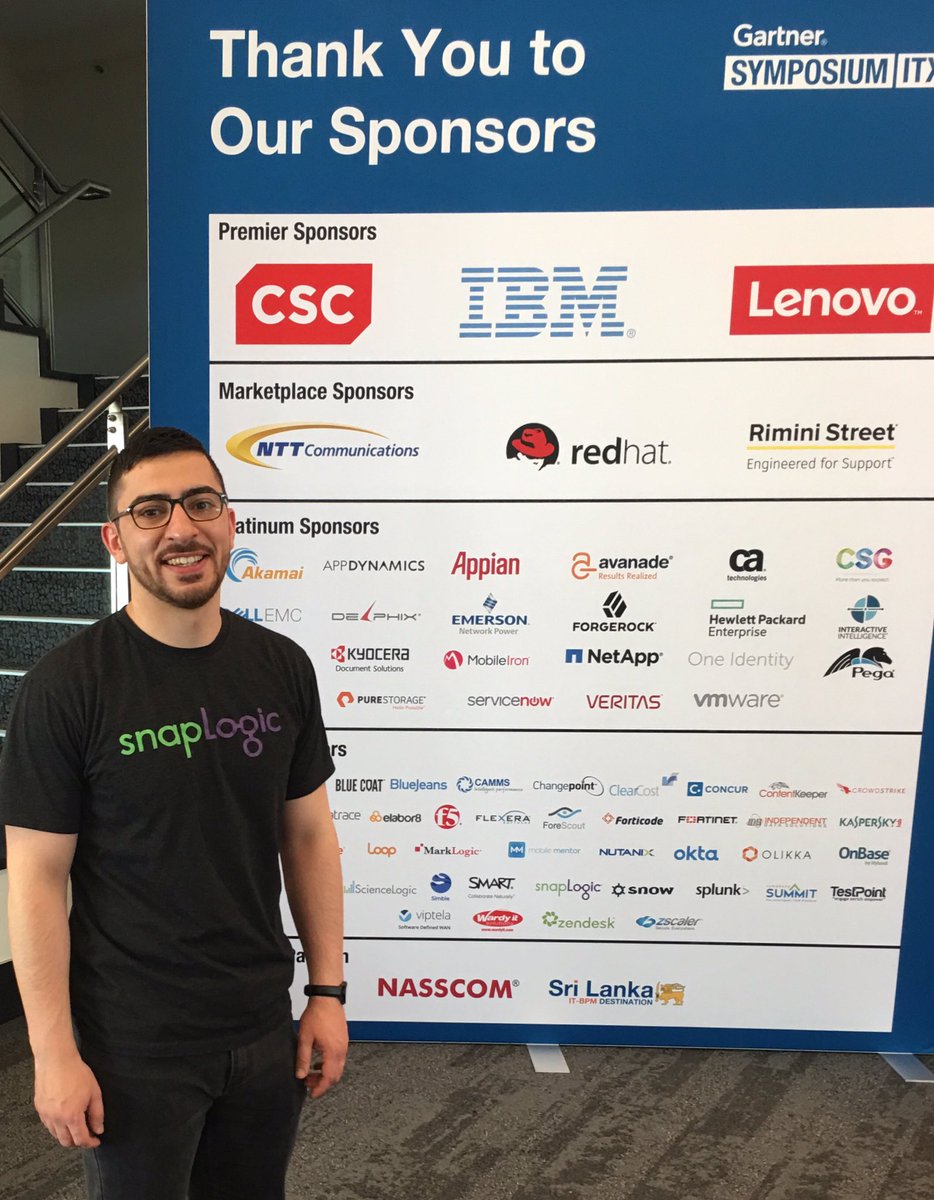 SnapLogic's tweet photo. Visit the #NewIntegrationLeader and Gartner Magic Quadrant Leader at booth 75 at #GartnerSYM ITxpo: https://t.co/prz0dr8sZ8 https://t.co/0M1t0OEuKd