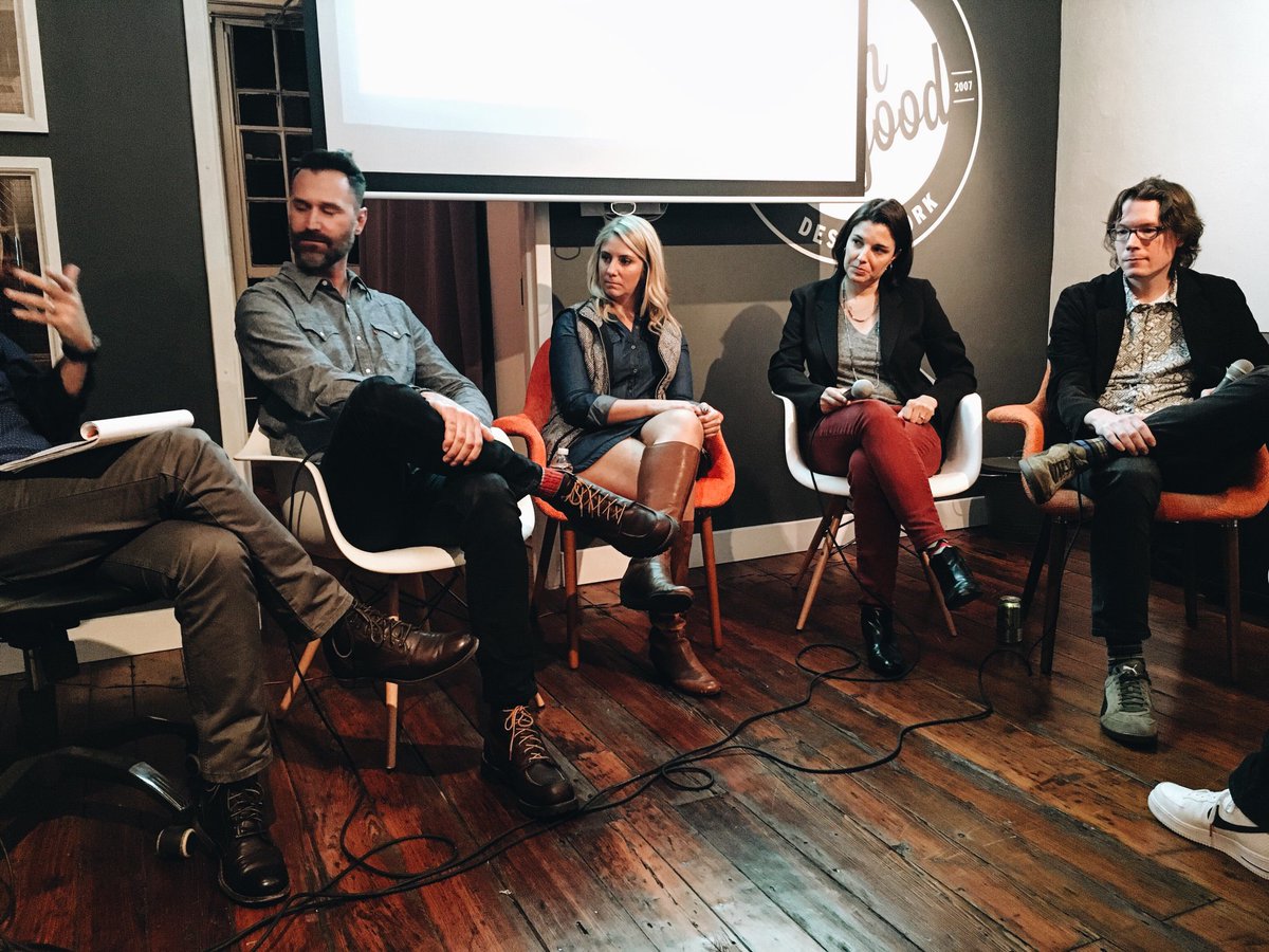 o3world's tweet photo. @wyatto3 representin' #o3world in a panel discussion on "tough conversations with clients and project sponsors" #DPMphilly #push10 https://t.co/iWalHRNGSY