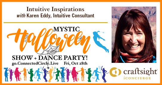 craftsight's tweet photo. Fri 28 Mystic #Halloween #Live #Show + #Dance #Party! Maëzo #Toronto https://t.co/ZUO3bYIRJi Karen Eddy #intuitive #inspirations #craftsight https://t.co/hKWo9cYXhA