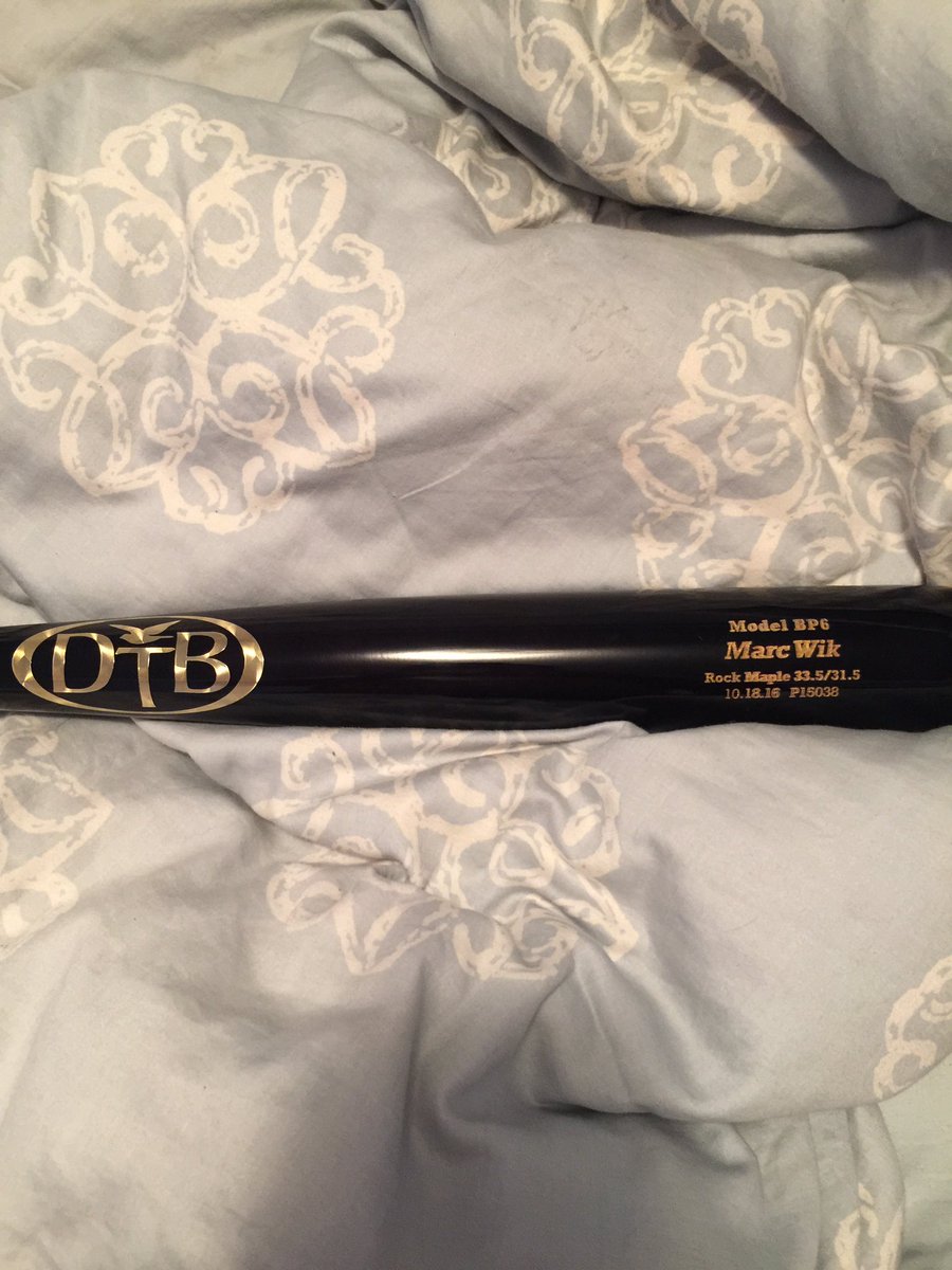 marcwik24's tweet image. Huge s/o to @psgsportsgroup @DoveTailBats for hooking me up with a couple bats for the offseason! #teamDTB
