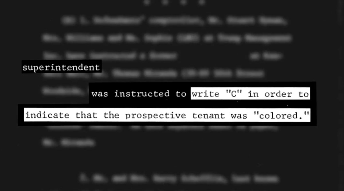 HillaryClinton's tweet image. If a candidate begins his career running a company that discriminates against people of color, what kind of president will he be?